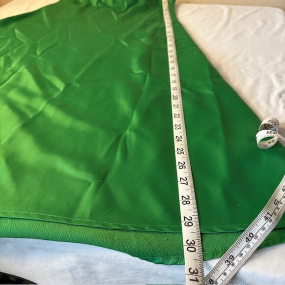 Sweet Baby Jamie Green Midi Calf Length Slip Skirt Womens Small St. Patricks Day - Picture 5 of 10